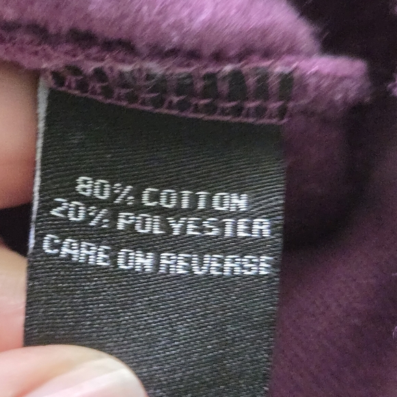 The Black Dog Collection Womens Small Purple Sweatshirt/hoodie - Picture 9 of 11